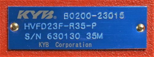 KYB KAYABA HYDROSTATIC TRANSMISSION ASSEMBLY B0200-23015