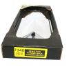 SURE PLUS MANUFACTURING MIRROR OEM STYLE PYRAMID BACK CHROME-HEATED