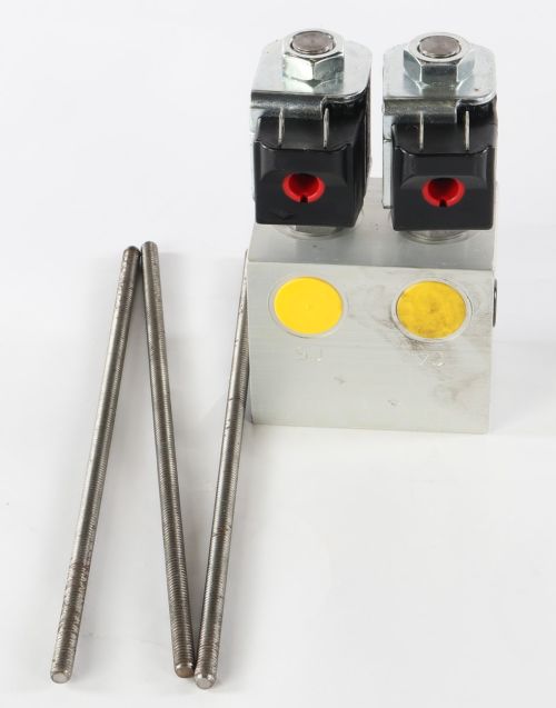 PARKER GRESEN HYDR. TWO STATION BOLT ON MANIFOLD VALVE