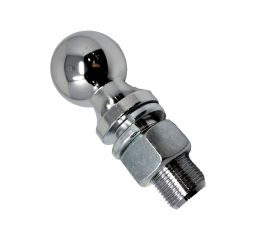 CHROME TRAILER HITCH BALL 2\"   1\" Shank  5000LBS