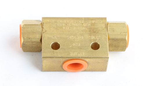 KEPNER HYDRAULIC COMPONENTS VALVE DOUBLE CHECK