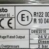 WEBASTO WATER HEATER - DIESEL 24V 16kW