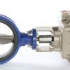 NIBSCO AUTOMATION VALVE/ACTUATOR ASSEMBLY - 6\" WAFER W/24VDC ACTUATOR