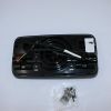 HINO MIRROR HEAD-FLAT GLASS MANUAL HEATED BLACK