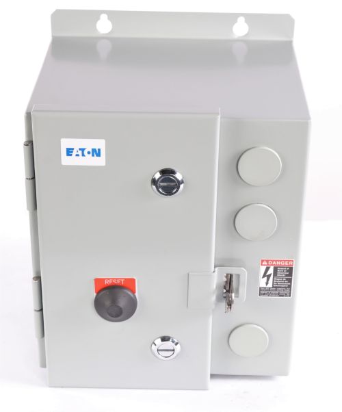 CUTLER HAMMER ELECTRONIC MOTOR STARTER 10HP 480V NEMA 4