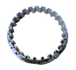 FLANGE - ALUMINUM 18in FOR AC-8-F2 SERIES
