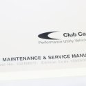 CLUB CAR MAINTENANCE-SERVICE MANUAL FT01 PIONEER 900