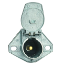 PHILLIPS SOCKET SINGLE POLE SCREW-TYPE 4GA