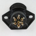PHILLIPS INDUSTRIES RECEPTACLE - STA-DRY SOCKET  7 PINS  2 HOLE