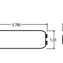 TRUCK-LITE 19 SERIES MARKER CLEARANCE LIGHT  MALE PIN  12V