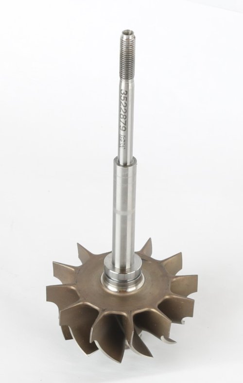 HYUNDAI TURBO WHEEL AND SHAFT