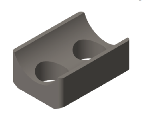 CUMMINS RETAINING CLAMP FOR N.C 8.3L C ENGINE