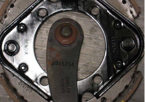 OSHKOSH PARK BRAKE ASSEMBLY WITH BRAKE SHOES 4151512