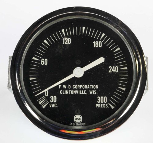 FWD PRESSURE GAUGE 0-300