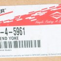 DANA SPICER 1610 SERIES END YOKE ASSEMBLY