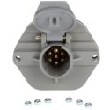 TRUCK-LITE 20A  7 SPLIT PIN  SURFACE MOUNT  RECEPTACLE