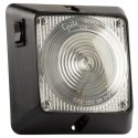 GROTE SQUARE DOME LIGHT W/ SWITCH - CLEAR