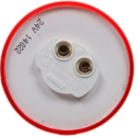 NSN 24V MARKER CLEARANCE LIGHT INCAN RED ROUND PL-10