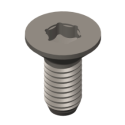KOMATSU FLAT HEAD CAP SCREW FOR BS3 AUTO 5.9L B ENGINES