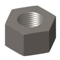 KOMATSU HEAVY HEXAGON NUT FOR BS3 AUTO 5.9L B ENGINE.