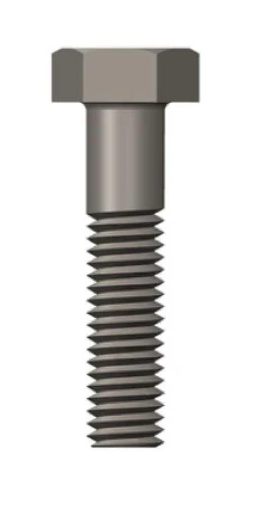 KOMATSU M8 X 1.25 X 12. SCREW HEX HEAD