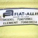 FIAT ALLIS FILTER HEAD ASSEMBLY