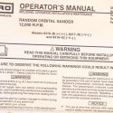 INGERSOLL RAND SANDER