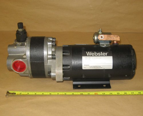 WEBSTER HYDRAULIC PUMP/MOTOR ASSEMBLY