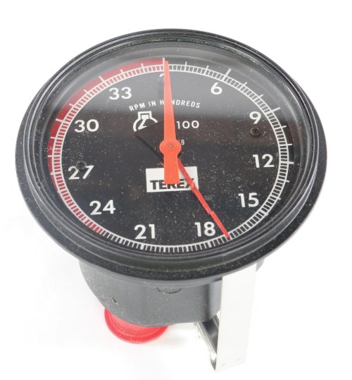 TEREX TACHOMETER 0-36 RPM RATIO1:2 FACE DIA-4 5/8IN