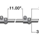 TRUCK-LITE IDENTIFICATION HARNESS 3 PLUG 32in. 12 GAUGE PL-10