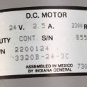 JOHN DEERE CONST & FORESTRY MOTOR 24V DC  2.5 A  2300 RPM