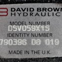 HYDRECO / DAVID BROWN HYDRAULICS REVERSING VALVE
