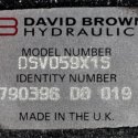 DAVID BROWN REVERSING VALVE