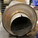DONALDSON MUFFLER  EXHAUST  STYLE 1 INLET 5  OUTLET 5