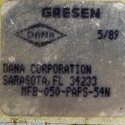 PARKER GRESEN FLOW DIV
