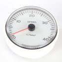 VOLVO PENTA SPEEDOMETER WHITE SPEED 40 12/24V