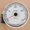 VOLVO PENTA SPEEDOMETER WHITE SPEED 40 12/24V