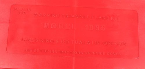 IWS EMERG TRIANGLE REFLECT KIT