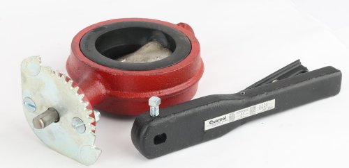 LUNKENHEIMER VALVE CO 3in RIBLESS WAFER BUTTERFLY VALVE W/HANDLE 200#WOG