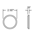 TRUCK-LITE YELLOW REFLECTOR  SIGNAL-STAT  ADHESIVE MOUNT