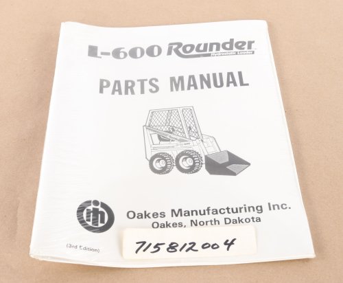 PRIME MOVER FORKLIFT PARTS BOOK L600