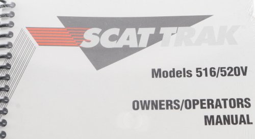 SCAT TRAK SCAT TRACK MODEL 516/520V OPERATORS MANUAL