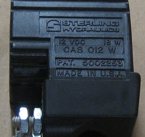 PARKER 12 VDC COIL (DBL SCREW CONNEC)
