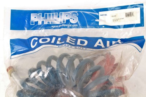 PHILLIPS 12' COILED AIR HOSE SET