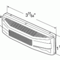 GROTE LAMP: RECTANGULAR LICENSE