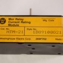 WESTINGHOUSE ELECTRIC MOR RELAY CURRENT RATING MODULE