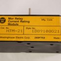 WESTINGHOUSE ELECTRIC MOR RELAY CURRENT RATING MODULE