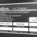 DONALDSON AIR CLEANER ASSEMBLY  EPG 11 INCHES
