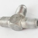 TEREX TEE TUBE RUN 3/8 TUBE 1/4NPTF