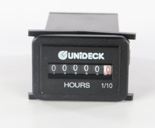 TMFL HOUR METER 10-80VDC SQUARE TYPE